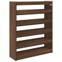 Mueble zapatero madera contrachapada marrón roble 80x25x100 cm von , Schuhregale und Schuhorganisatoren - Ref: Foro24-859902,...