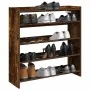 Zapatero madera contrachapada roble ahumado 80x25x81 cm von , Schuhregale und Schuhorganisatoren - Ref: Foro24-859909, Preis:...