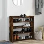 Zapatero madera contrachapada roble ahumado 80x25x81 cm von , Schuhregale und Schuhorganisatoren - Ref: Foro24-859909, Preis:...