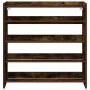 Zapatero madera contrachapada roble ahumado 80x25x81 cm von , Schuhregale und Schuhorganisatoren - Ref: Foro24-859909, Preis:...