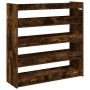 Zapatero madera contrachapada roble ahumado 80x25x81 cm von , Schuhregale und Schuhorganisatoren - Ref: Foro24-859909, Preis:...