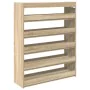 Mueble zapatero madera contrachapada roble sonoma 80x25x100 cm de , Zapateros y organizadores de calzado - Ref: Foro24-859898...