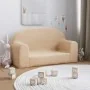 Sofá infantil de 2 plazas de felpa suave color crema von , Baby- und Kleinkindmöbel - Ref: Foro24-357013, Preis: 39,05 €, Rab...