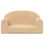 Sofá infantil de 2 plazas de felpa suave color crema von , Baby- und Kleinkindmöbel - Ref: Foro24-357013, Preis: 39,05 €, Rab...