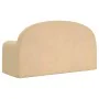 Sofá infantil de 2 plazas de felpa suave color crema von , Baby- und Kleinkindmöbel - Ref: Foro24-357013, Preis: 39,05 €, Rab...