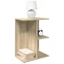 Mesita de noche madera de ingeniería roble sonoma 46,5x29x61 cm von , Nachttische - Ref: Foro24-858654, Preis: 35,54 €, Rabat...