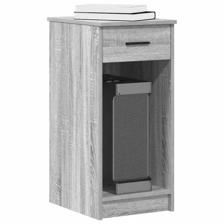 Torre de ordenador con cajón gris sonoma 35x45x77 cm von , Schreibtische - Ref: Foro24-858745, Preis: 54,55 €, Rabatt: %