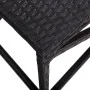 Schwarze Gartenbank aus synthetischem Rattan, 80 cm von vidaXL, Gartenbänke - Ref: Foro24-46207, Preis: 62,92 €, Rabatt: %