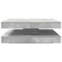 Mesa de centro giratoria 360 grados gris hormigón 90x90x34,5 cm de , Mesas de centro - Ref: Foro24-3321354, Precio: 152,94 €,...