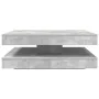 Mesa de centro giratoria 360 grados gris hormigón 90x90x34,5 cm de , Mesas de centro - Ref: Foro24-3321354, Precio: 152,94 €,...