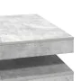 Mesa de centro giratoria 360 grados gris hormigón 90x90x34,5 cm de , Mesas de centro - Ref: Foro24-3321354, Precio: 152,94 €,...