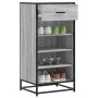 Mueble zapatero madera contrachapada gris sonoma 48x38x97,5 cm de , Zapateros y organizadores de calzado - Ref: Foro24-849212...