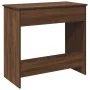 Escritorio de madera de ingeniería roble marrón 80x40x75 cm von , Schreibtische - Ref: Foro24-860478, Preis: 66,25 €, Rabatt: %