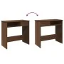 Escritorio de madera de ingeniería roble marrón 80x40x75 cm von , Schreibtische - Ref: Foro24-860478, Preis: 66,25 €, Rabatt: %