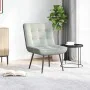 Sillón de relax terciopelo gris claro 64x74x84 cm by , Chairs - Ref: Foro24-4012317, Price: 91,96 €, Discount: %