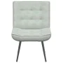 Sillón de relax terciopelo gris claro 64x74x84 cm by , Chairs - Ref: Foro24-4012317, Price: 91,96 €, Discount: %