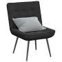 Sillón de relax terciopelo negro 64x74x84 cm de , Sillas - Ref: Foro24-4012322, Precio: 91,37 €, Descuento: %