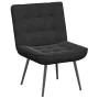 Sillón de relax terciopelo negro 64x74x84 cm de , Sillas - Ref: Foro24-4012322, Precio: 91,37 €, Descuento: %