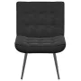 Sillón de relax terciopelo negro 64x74x84 cm de , Sillas - Ref: Foro24-4012322, Precio: 91,37 €, Descuento: %