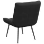 Sillón de relax terciopelo negro 64x74x84 cm de , Sillas - Ref: Foro24-4012322, Precio: 91,37 €, Descuento: %