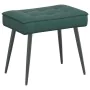Sillón de relax con reposapiés terciopelo verde oscuro von , Stühle - Ref: Foro24-4012329, Preis: 107,91 €, Rabatt: %