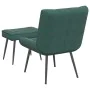 Sillón de relax con reposapiés terciopelo verde oscuro von , Stühle - Ref: Foro24-4012329, Preis: 107,91 €, Rabatt: %