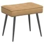 Sillón de relax con reposapiés terciopelo marrón von , Stühle - Ref: Foro24-4012334, Preis: 107,81 €, Rabatt: %