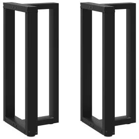 Patas de mesa de bar forma T 2 uds acero negro 50x35x(90-91) cm von , Tischbeine - Ref: Foro24-4013076, Preis: 135,82 €, Raba...