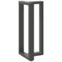 Patas de mesa bar forma T 2 uds acero antracita 40x35x(90-91)cm by , Table legs - Ref: Foro24-4013074, Price: 141,16 €, Disco...