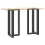 Patas de mesa bar forma T 2 uds acero antracita 40x35x(90-91)cm by , Table legs - Ref: Foro24-4013074, Price: 141,16 €, Disco...