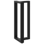 Patas de mesa bar forma T 2 uds acero negro 50x35x(100-101) cm by , Table legs - Ref: Foro24-4013088, Price: 141,47 €, Discou...
