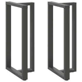 Patas mesa bar forma T 2 uds acero antracita 60x35x(110-111)cm von , Tischbeine - Ref: Foro24-4013106, Preis: 156,59 €, Rabat...