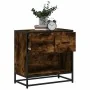 Mesita de noche roble ahumado 60x31x60 cm madera contrachapada von , Nachttische - Ref: Foro24-848696, Preis: 63,72 €, Rabatt: %