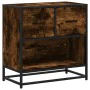 Mesita de noche roble ahumado 60x31x60 cm madera contrachapada von , Nachttische - Ref: Foro24-848696, Preis: 63,72 €, Rabatt: %
