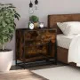Mesita de noche roble ahumado 60x31x60 cm madera contrachapada von , Nachttische - Ref: Foro24-848696, Preis: 63,72 €, Rabatt: %