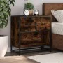 Mesita de noche roble ahumado 60x31x60 cm madera contrachapada von , Nachttische - Ref: Foro24-848696, Preis: 63,72 €, Rabatt: %