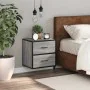 Mesita de noche de pared gris sonoma 40x31x39,5 cm by , Nightstands - Ref: Foro24-848730, Price: 46,38 €, Discount: %