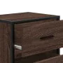 Mesita de noche de pared color roble marrón 40x31x39,5 cm von , Nachttische - Ref: Foro24-848732, Preis: 46,38 €, Rabatt: %