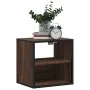 Mesitas de noche pared 2 uds color roble marrón 40x31x39,5 cm de , Mesitas de noche - Ref: Foro24-848753, Precio: 58,73 €, De...