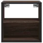 Mesitas de noche pared 2 uds color roble marrón 40x31x39,5 cm de , Mesitas de noche - Ref: Foro24-848753, Precio: 58,73 €, De...