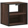 Mesitas de noche pared 2 uds color roble marrón 40x31x39,5 cm de , Mesitas de noche - Ref: Foro24-848753, Precio: 58,73 €, De...
