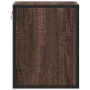 Mesitas de noche pared 2 uds color roble marrón 40x31x39,5 cm de , Mesitas de noche - Ref: Foro24-848753, Precio: 58,73 €, De...