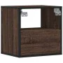 Mesitas de noche pared 2 uds color roble marrón 40x31x39,5 cm de , Mesitas de noche - Ref: Foro24-848753, Precio: 58,73 €, De...