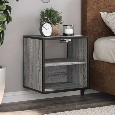 Mesitas de noche de pared 2 unidades gris sonoma 40x31x39,5 cm von , Nachttische - Ref: Foro24-848751, Preis: 58,73 €, Rabatt: %