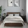 Mesitas de noche de pared 2 unidades negra 40x31x39,5 cm de , Mesitas de noche - Ref: Foro24-848745, Precio: 58,73 €, Descuen...