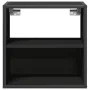Mesitas de noche de pared 2 unidades negra 40x31x39,5 cm de , Mesitas de noche - Ref: Foro24-848745, Precio: 58,73 €, Descuen...