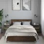 Mesitas de noche de pared 2 unidades roble Sonoma 40x31x39,5 cm von , Nachttische - Ref: Foro24-848747, Preis: 57,09 €, Rabat...