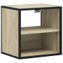 Mesitas de noche de pared 2 unidades roble Sonoma 40x31x39,5 cm von , Nachttische - Ref: Foro24-848747, Preis: 57,09 €, Rabat...