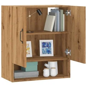 Armario de pared madera de ingeniería roble artesano 60x31x70cm de , Taquillas y armarios de almacenamiento - Ref: Foro24-857...