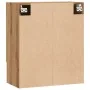 Armario de pared madera de ingeniería roble artesano 60x31x70cm by , Lockers and storage cabinets - Ref: Foro24-857068, Price...
